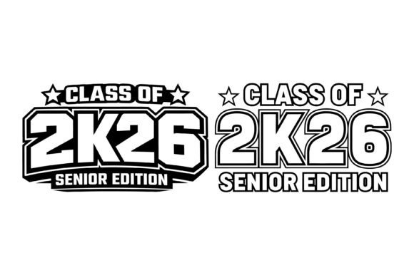 Bold Senior Class 2K26: A Varsity Typography Guide