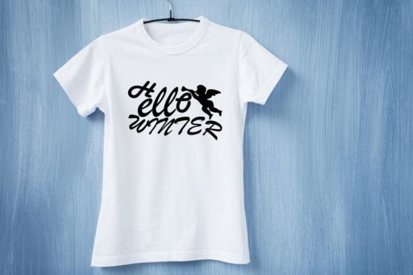 Bring Cozy Vibes to Your Projects with Hello Winter Graphic Design