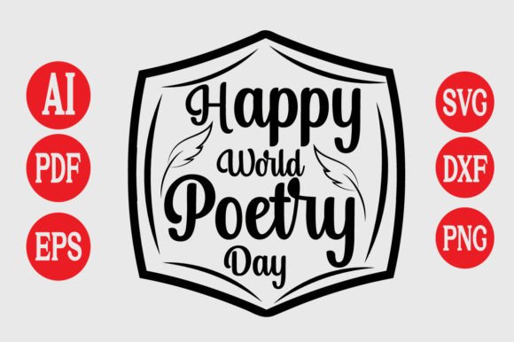 Celebrate Creativity: The Happy World Poetry Day Graphic