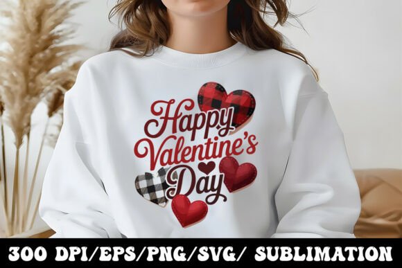 Celebrate Love in Style with Buffalo Plaid Hearts
