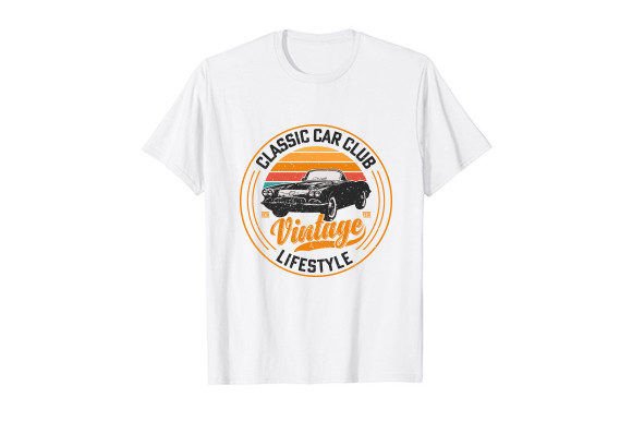 Classic Car T-Shirt Design: Timeless Appeal for Modern Projects