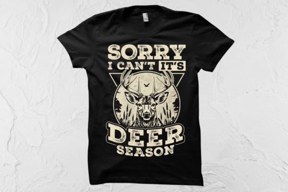 Deer Hunting Graphic T-shirt Design: Beyond the Hunt