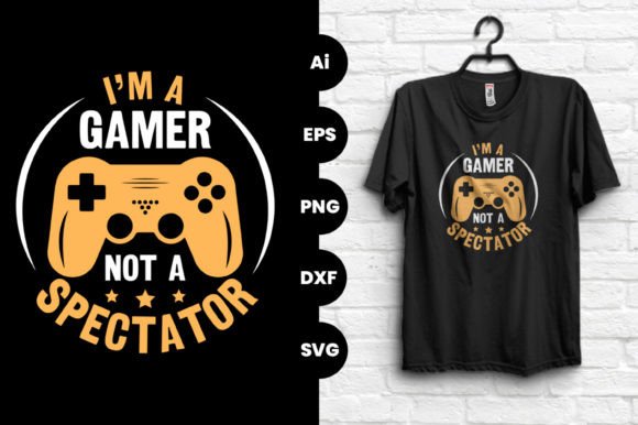Level Up Your Merch: The Gaming Vector Graphic T-shirt Design