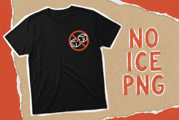No Ice PNG Anti Ice Cube Graphic: A Design Asset for Bold Statements