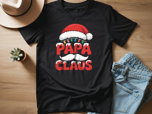 Papa Claus Christmas Graphic Design: Elevate Your Holiday Projects