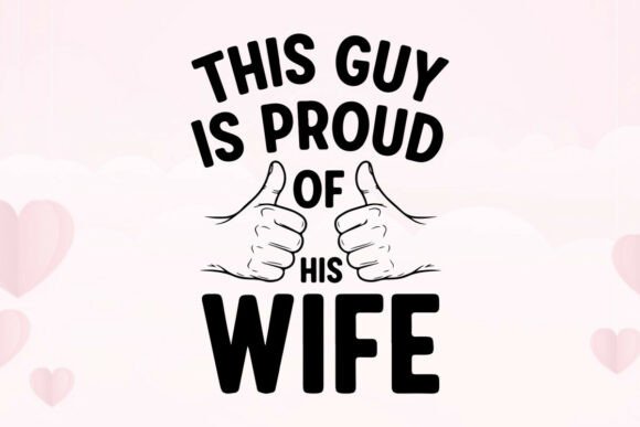 Proud Husband Thumbs Up: A Graphic Art That Speaks Volumes