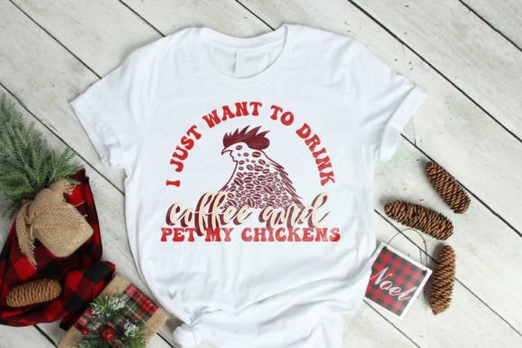 Retro Coffee Chicken Lover Graphic Shirt: A Designer's Take