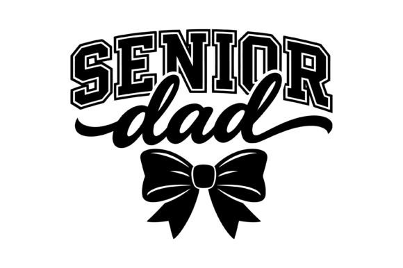 Senior Dad Bow Cheer: A Typeface for Team Spirit