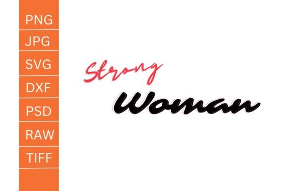 Strong Afro Woman Graphic: Natural Hair Afro Woman Design Asset