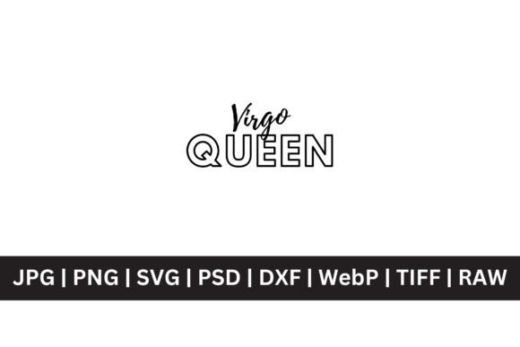Virgo Queen SVG Graphic: A Versatile Design Asset
